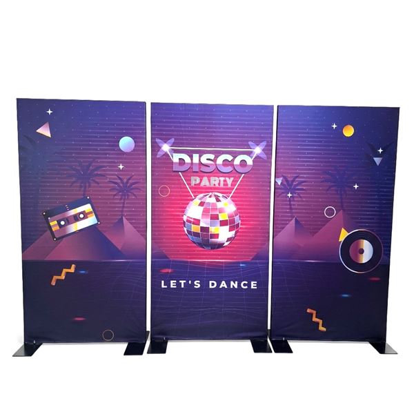 🪩 Disko Dekoration Banners (3-teilig) mieten 🪩 Disko Dekoration Banners (3-teilig) mieten