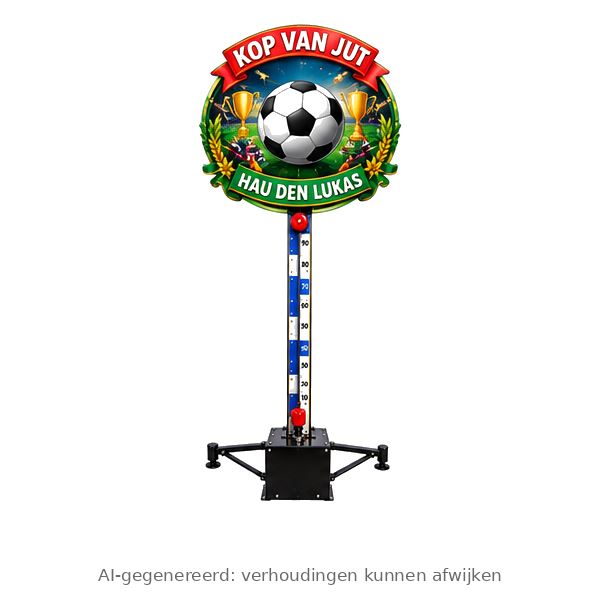 voetbal krachtmeter huren