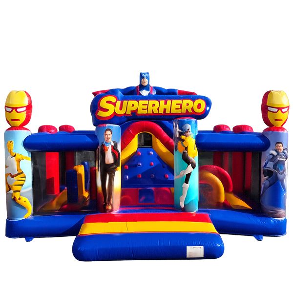 mega springkussen superheld huren superheld springkussen huren