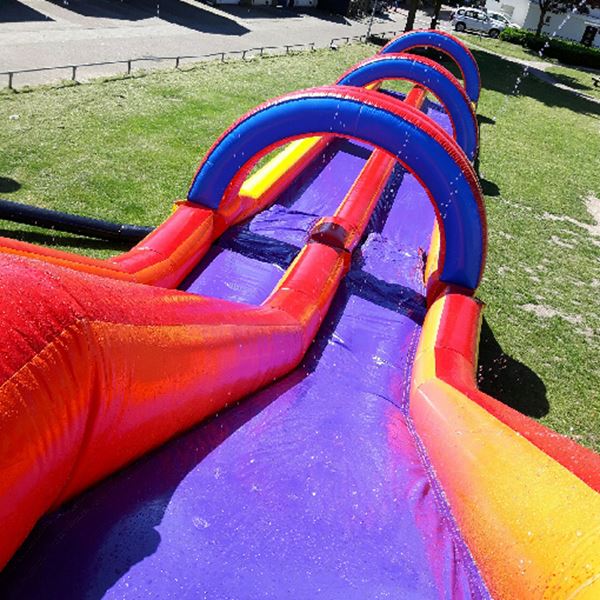 Hindernisbahn Rodelbahn 27 Meter💧 Hindernisbahn Rodelbahn 27 Meter💧