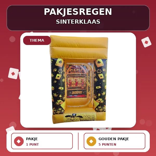sinterklaas pakjes vangen huren