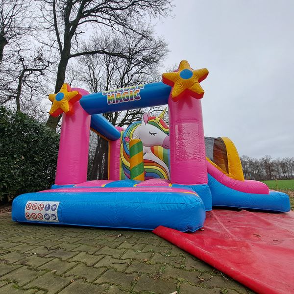 🦄 Hüpfburg unicorn mit Rutsche 🦄 Hüpfburg unicorn mit Rutsche