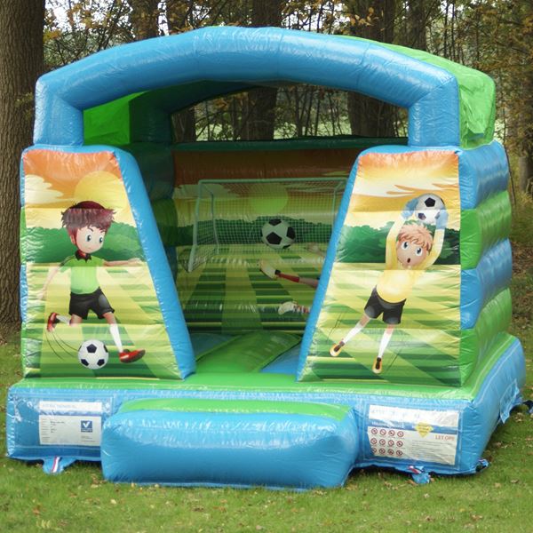 Hüpfburg Fußball mit Dach☂️ Hüpfburg Fußball mit Dach☂️