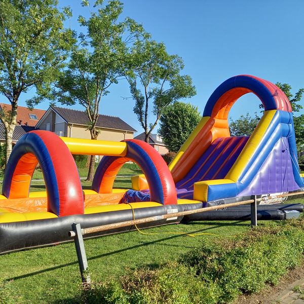 Hindernisbahn Wasserrutsche 12 Meter💧